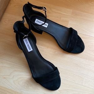 Steve Madden Irenee Black Suede